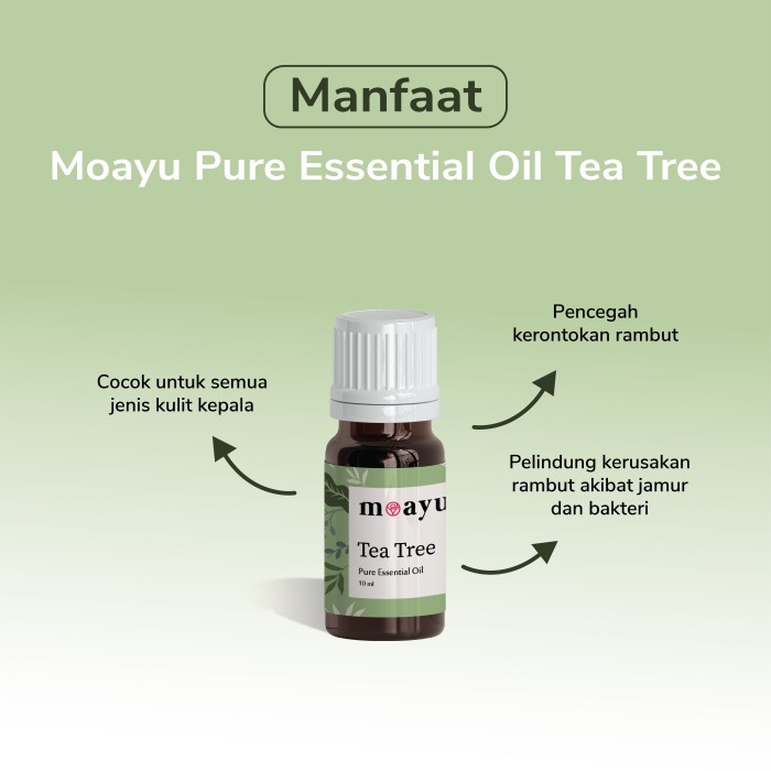 MOAYU PURE ESSENTIAL OIL TEA TREE 10 ML