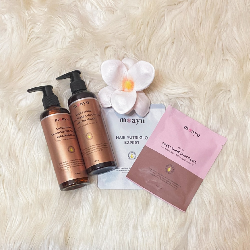 Choco Keratin Hair Care Set - Non SLS untuk Rambut Rusak Akibat Hair Styling