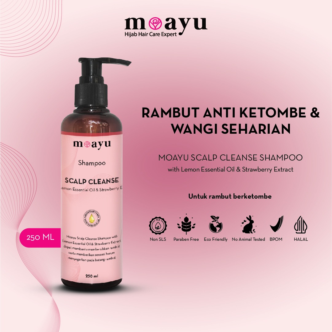 Hair Scalp Hair Care Set - Non SLS Perawatan Lengkap untuk Rambut Berminyak dan Berketombe