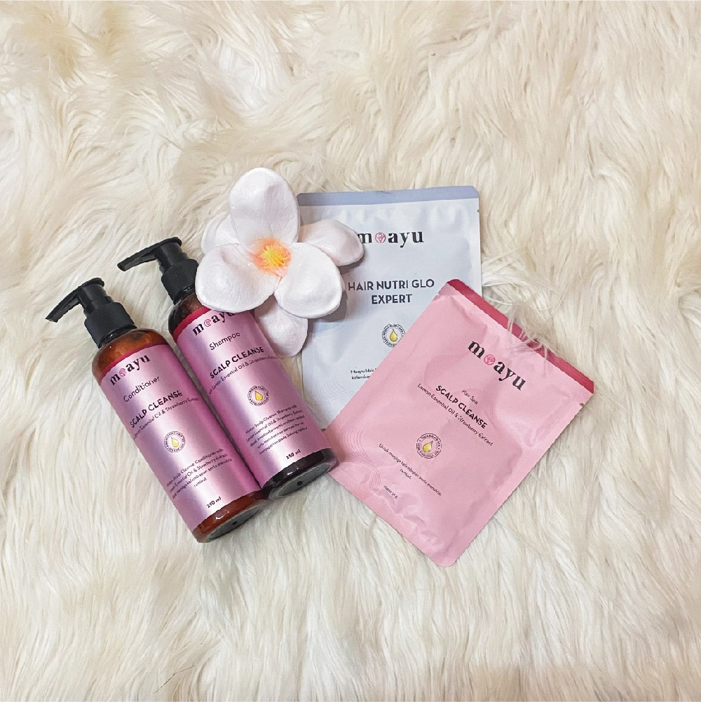 Hair Scalp Hair Care Set - Non SLS Perawatan Lengkap untuk Rambut Berminyak dan Berketombe