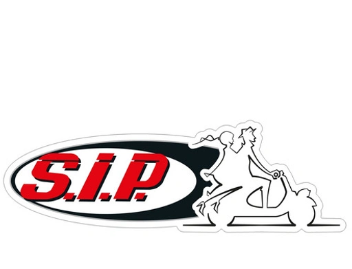 Image of Sticker Stiker Original SIP Scooter Couple on Scooter