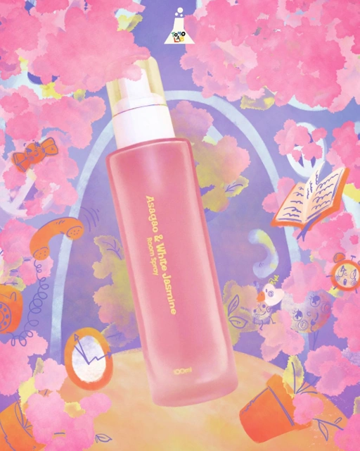 Image of Asagao and White Jasmine | Room Spray 100 Ml