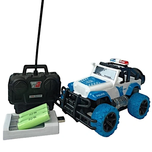 Image of Mobil Rc Police Car Off-Road Speed Experience DH666-3A