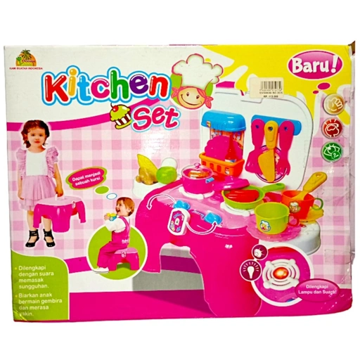 Image of MAINAN MASAKAN ANAK KITCHEN SET BO DOS (OCT2021)