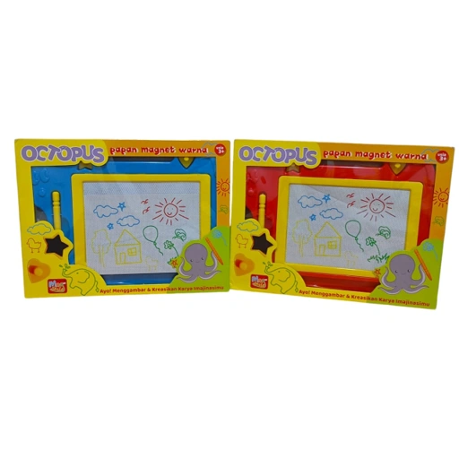 Image of PAPAN TULIS MAGNET WARNA OCTOPUS / PAPAN TULIS EDUKASI (98011)