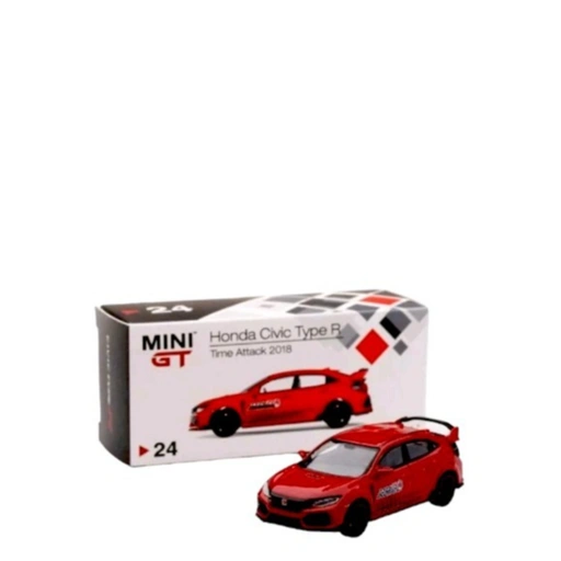 Image of MINI GT HONDA CIVIC TYPE R TIME ATTACK 2018(MGT00024-L)