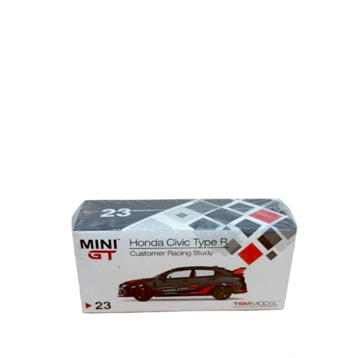 Image of MINI GT HONDA CIVIC TYPE R CUSTOMER RACING STUDY HITAM (MGT00023-R)