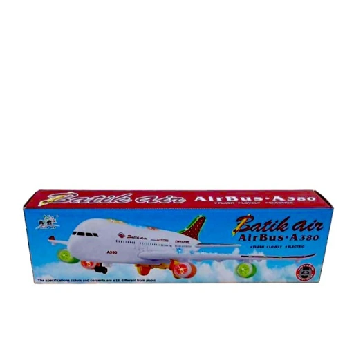 Image of MAINAN ANAK PESAWAT BO DOS BATIK AIR BUS A380(A380-200BK)