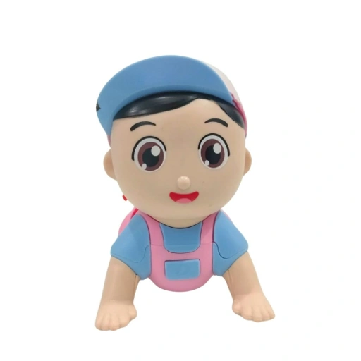 Image of MAINAN ANAK BONEKA MERANGKAK BO DOS CUTE CRAWING BABY(QB-10Y)A
