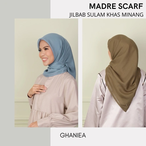 Image of Ghaniea - MADRE PaVoile /Jilbab Sulam / Paris Voile / Paris Ultrafine
