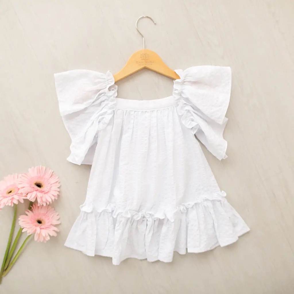 HAGE MAMA Kids Blanche Mini Dress