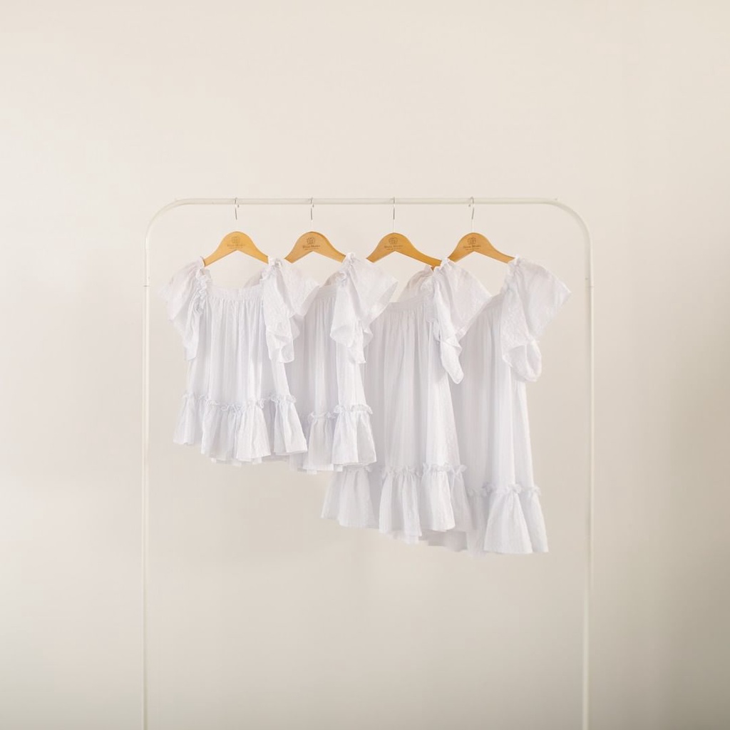 HAGE MAMA Kids Blanche Mini Dress