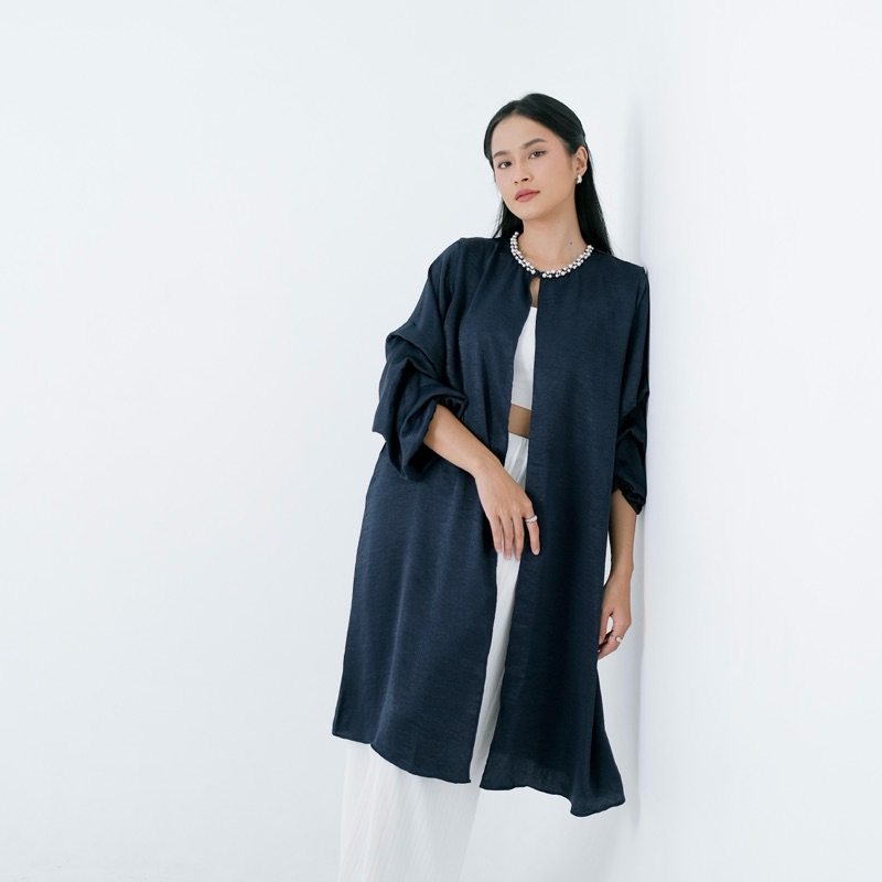 Renaette - AIRA OUTER - Outer Silk Payet - Atasan Wanita Kondangan Satin - Outer Shimmer Premium - Outer Lebaran