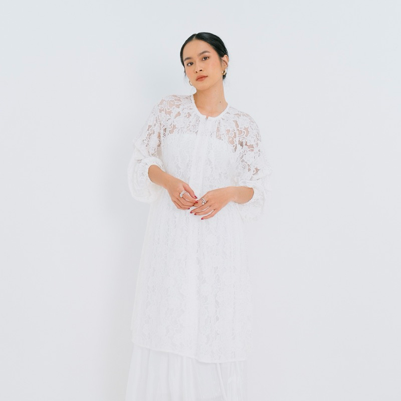 Renaette - SYIFA TUNIK - Atasan Brukat - Tunik Kondangan - Lace Brukat - Kebaya Modern