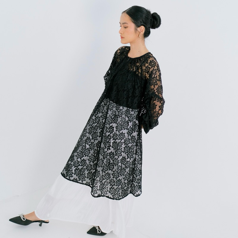 Renaette - SYIFA TUNIK - Atasan Brukat - Tunik Kondangan - Lace Brukat - Kebaya Modern