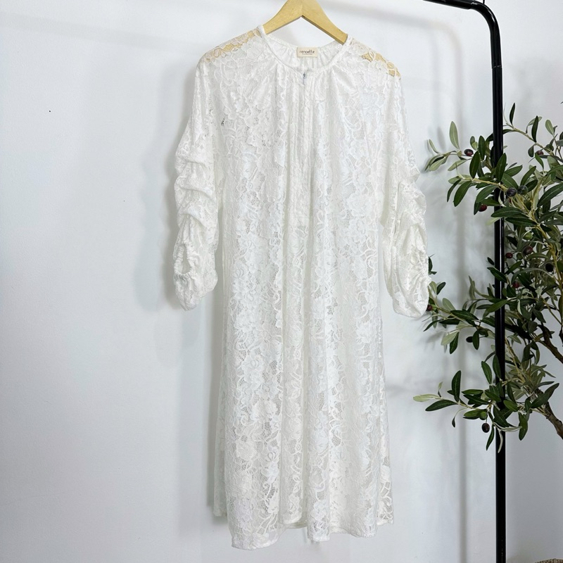 Renaette - SYIFA TUNIK - Atasan Brukat - Tunik Kondangan - Lace Brukat - Kebaya Modern