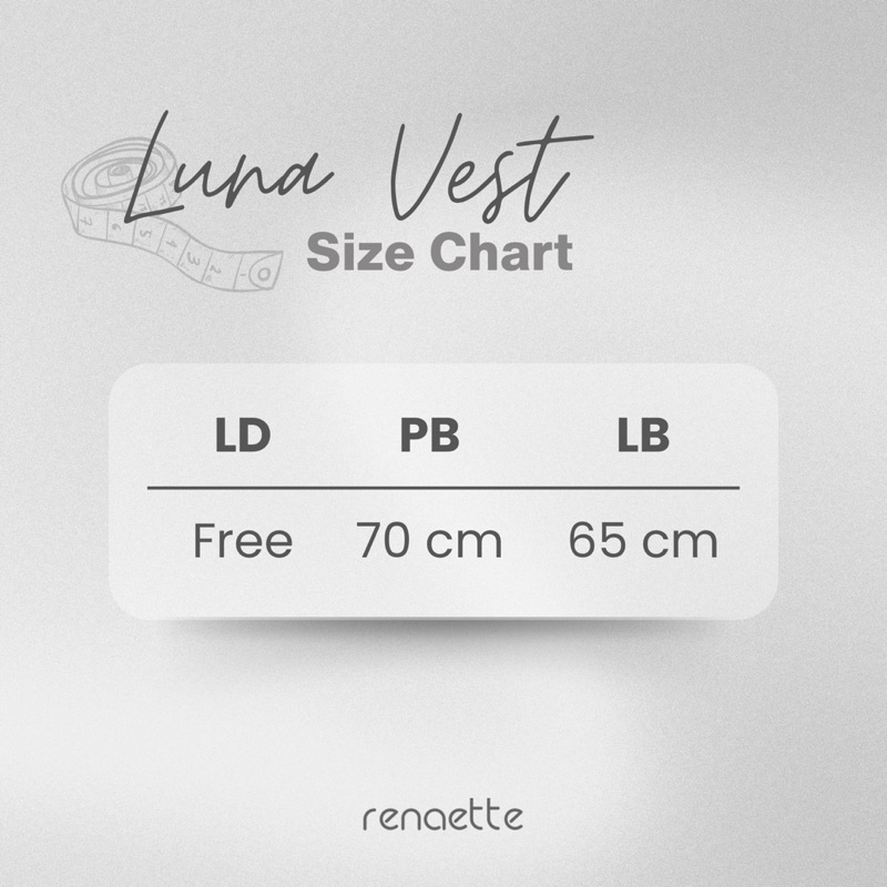 Renaette - LUNA VEST - Brukat Rompi - Outer Vest Kondangan - Lace Brokat Premium - Outer Kebaya Modern