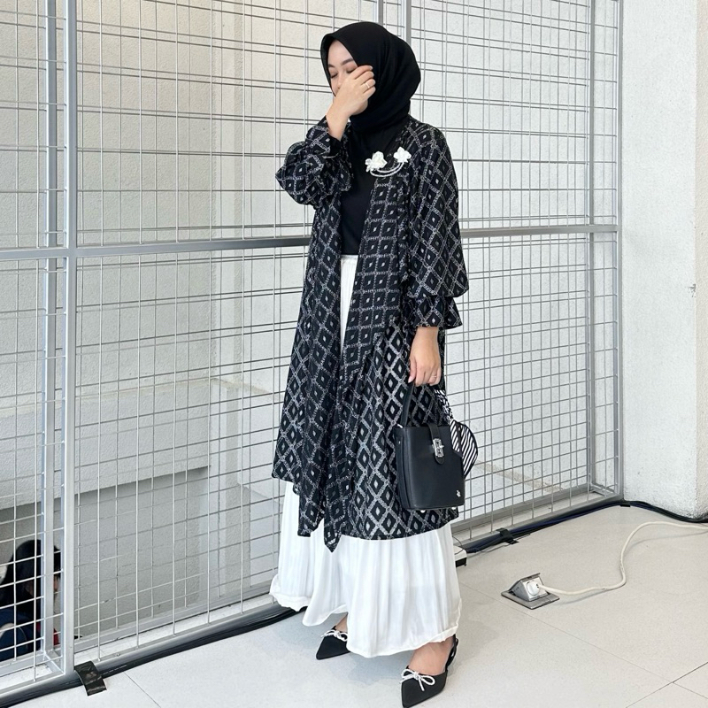 renaette - zayna outer | long outerwear