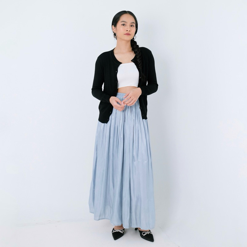 Renaette - LEAN SHIMMER - Skirt Lebaran - Rok Kondangan - Shimmer Wanita