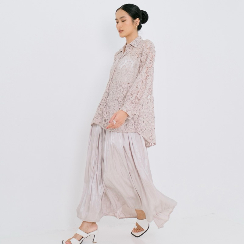 Renaette - LEAN SHIMMER - Skirt Lebaran - Rok Kondangan - Shimmer Wanita
