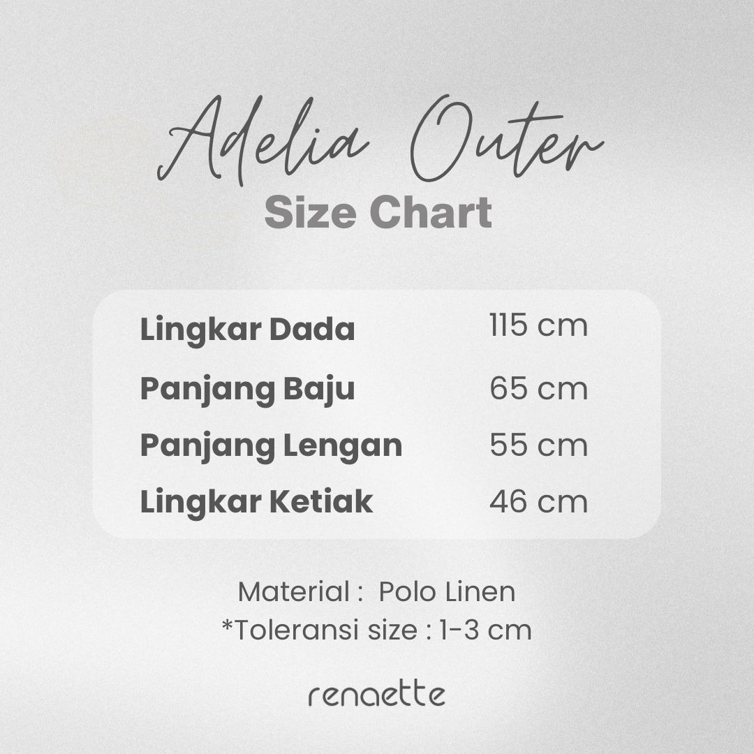 Renaette - ADELIA OUTER - Outer Tali Coquette - Atasan Wanita - Coquette top - Lacy Brukat