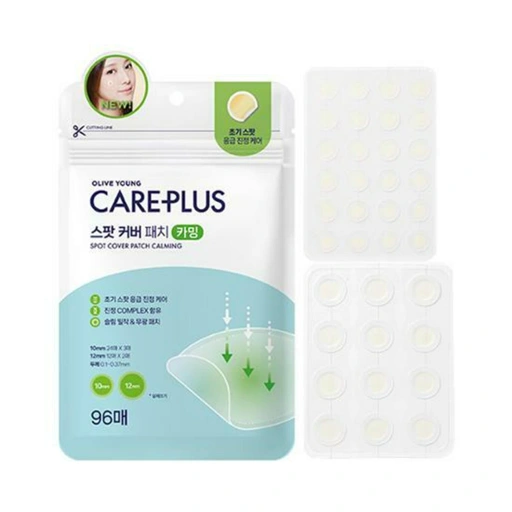 Image of Olive Young Care Plus Spot Cover Patch Calming 96pcs Treatment Berjerawat