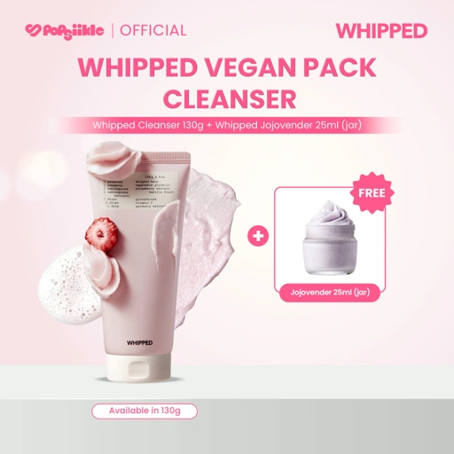Image of WHIPPED Vegan Pack Cleanser Tube 130g (All Variants) + FREE Jojovender 25ml