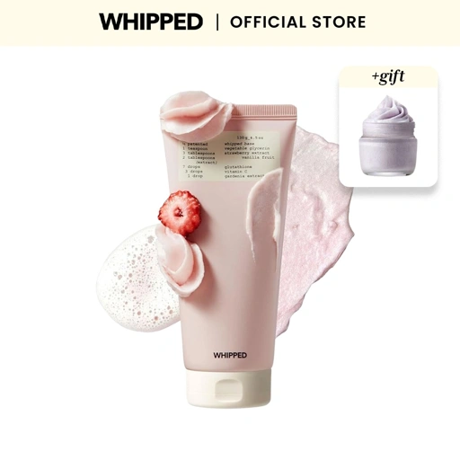 Image of WHIPPED Vegan Pack Cleanser Tube 130g (All Variants) + FREE Jojovender 25ml