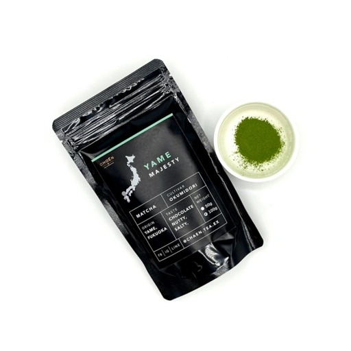 Image of Yame Matcha Majesty 100g : single cultivar Okumidori มัทฉะจากเมืองยาเมะ ฟูกุโอกะ