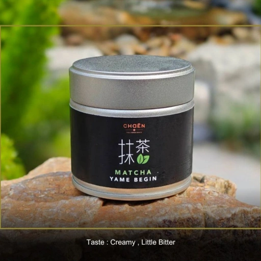 Image of Yame Matcha Begin 40g แบบกระปุก :มัทฉะเกรดพิธี (Ceremonial Grade) จากเมืองยาเมะ ฟูกุโอกะ