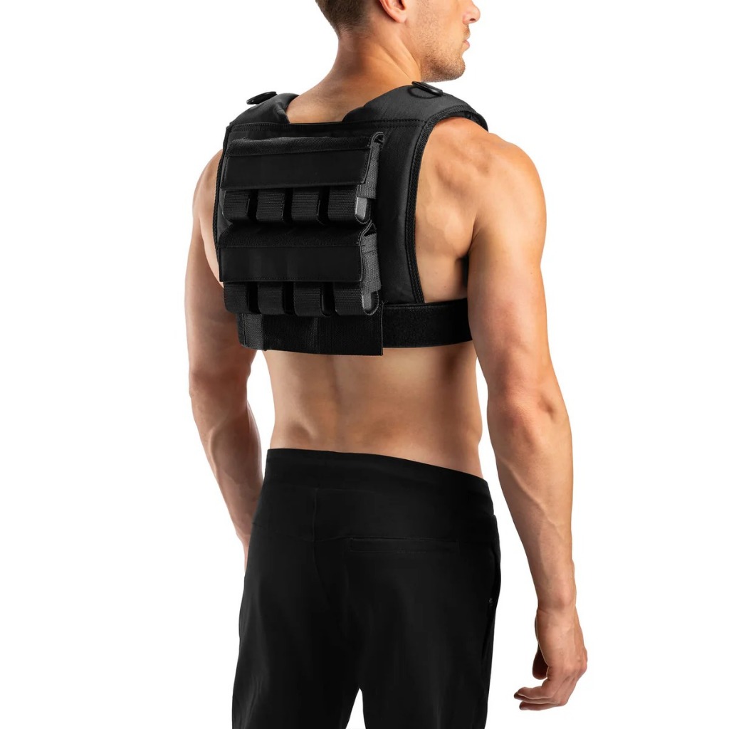 Adjustable Weight Vest Rompi Olahraga Beban Pemberat Badan Bending Crosssfit Fitness Gym Hypertrophy