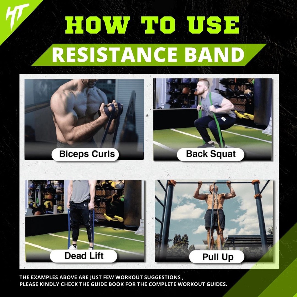 Alat Fitness Resistance / Power Band Blue Very Heavy - (27 - 68 kg) Body Premium Latex Stretching Pull Up Elastis Home Workout Gym Yoga Olahraga Senam Aerobik Kettler