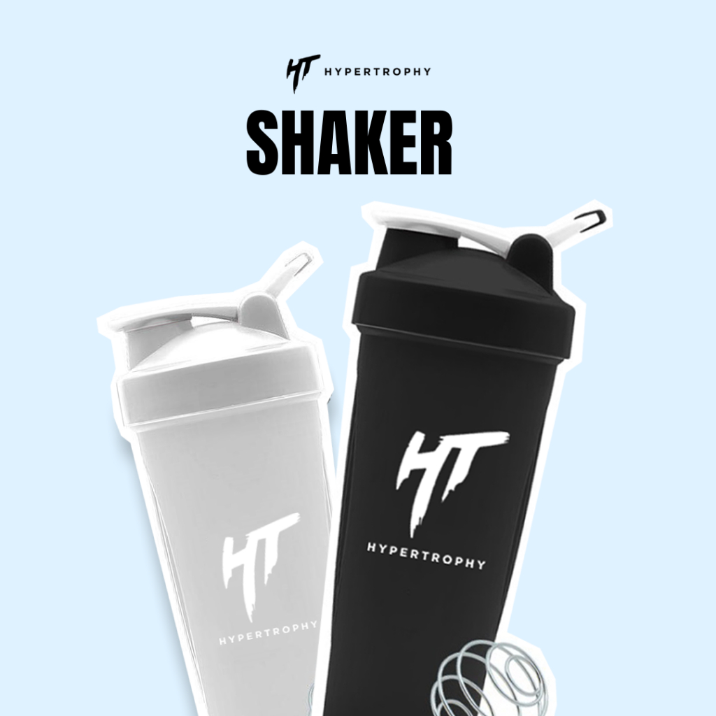 Botol Shaker Protein Hypertrophy BPA Free Grade 5 PP (Bahan Paling Aman, Tahan Panas) 600 mL / 20 oz