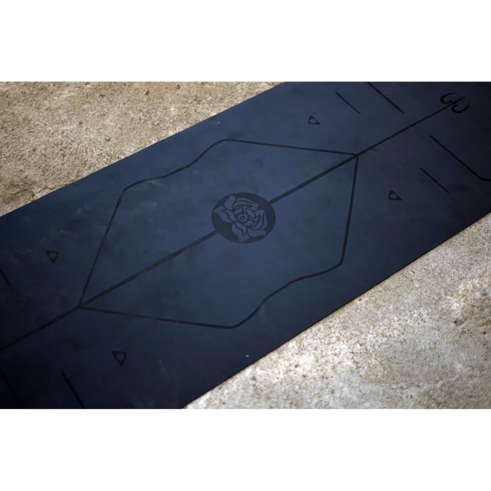 Rubber Yoga Mat Karpet Matras Pilates Olahraga Natural Eco Friendly