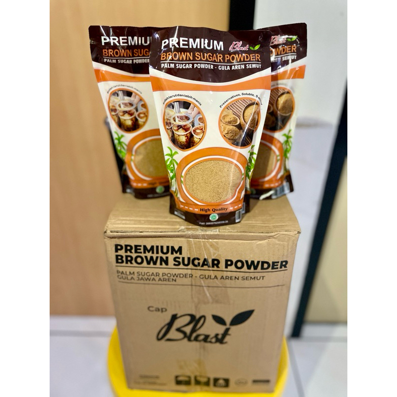 Brown Sugar Powder - Gula Aren Bubuk Premium 500 gram