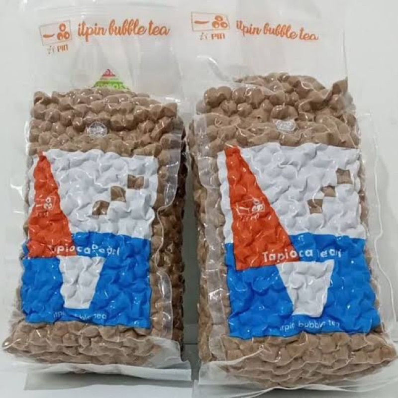 Boba Tapioka Pearl Itpin Original 1 Kg - Tersedia Harga Grosir Per Dus isi 12 kg