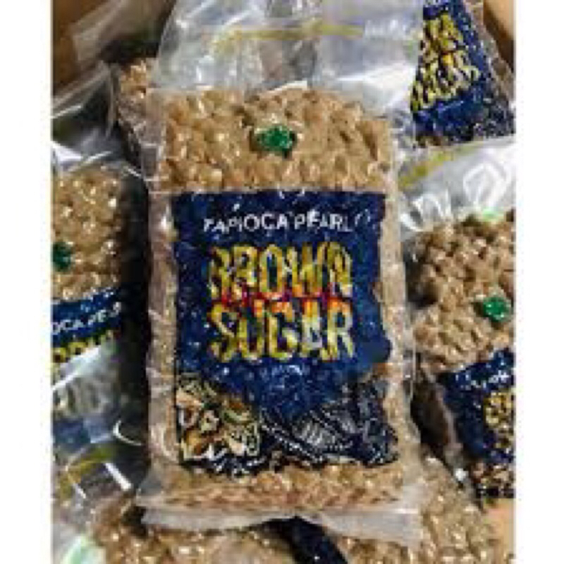 Boba Tapioka Pearl Brown Sugar Itpin 1 Kg - Tersedia Harga Grosir Per Dus isi 12 kg