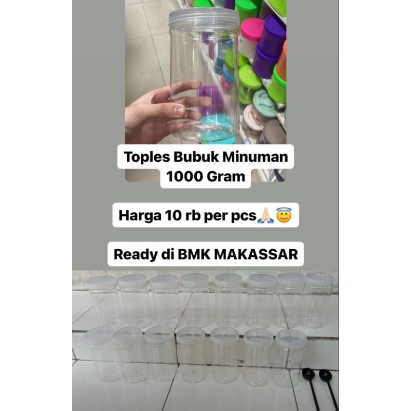 Toples Bubuk Minuman 1000 Gram *Kualitas Baru*