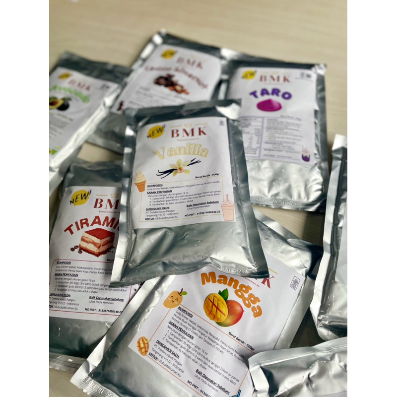 Bubuk Minuman BMK 500 gram ( setengah kg ) - Bubuk Minumanku Setengah Kilo