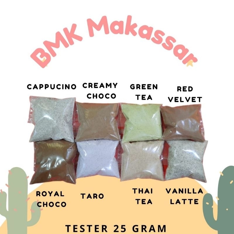 Tester Bubuk Minuman BMK Random Varian