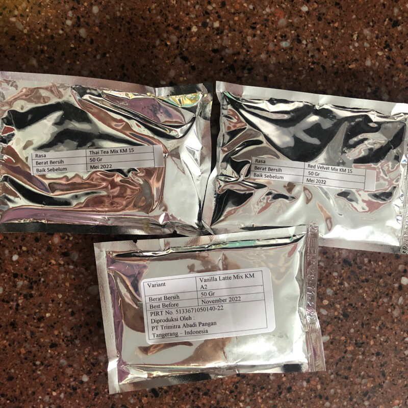 Tester Bubuk Minuman BMK Random Varian