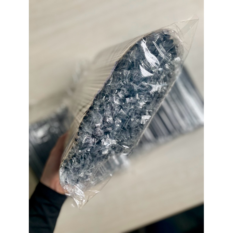Sedotan Cafe 6 ml Hitam Streril Plastik