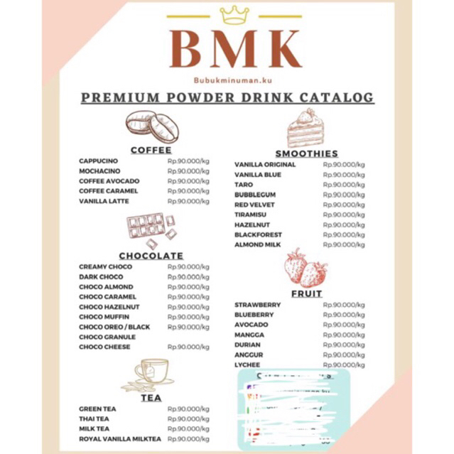BUBUK MINUMAN PREMIUM PLAIN JBD 1 KG