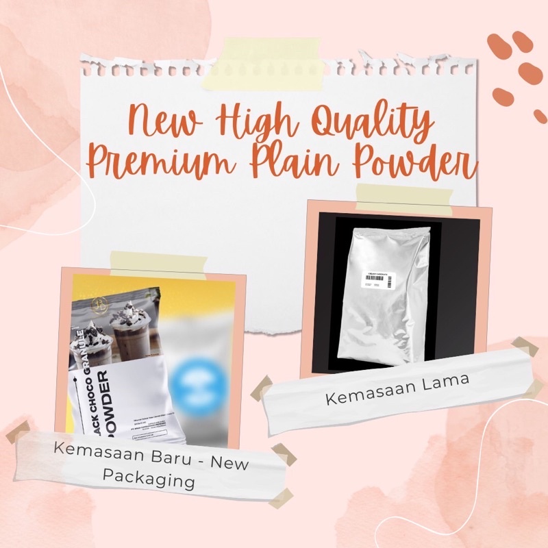 BUBUK MINUMAN PREMIUM PLAIN JBD 1 KG