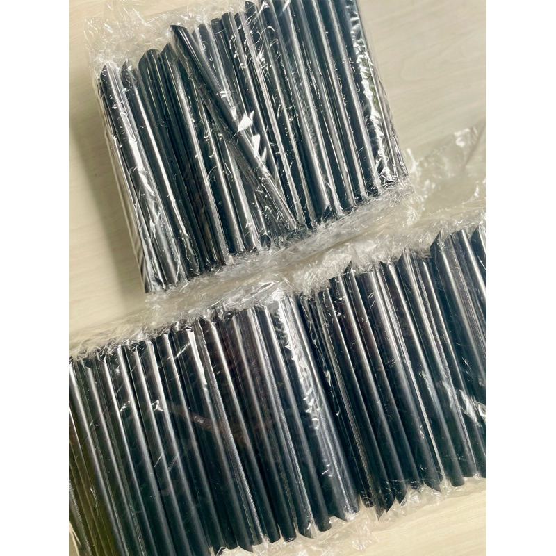 Sedotan Boba Steril 12 ML HITAM