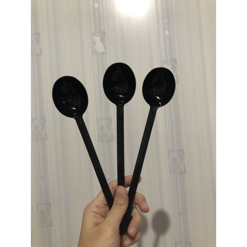 SENDOK TAKAR PLASTIK 20 GRAM HITAM