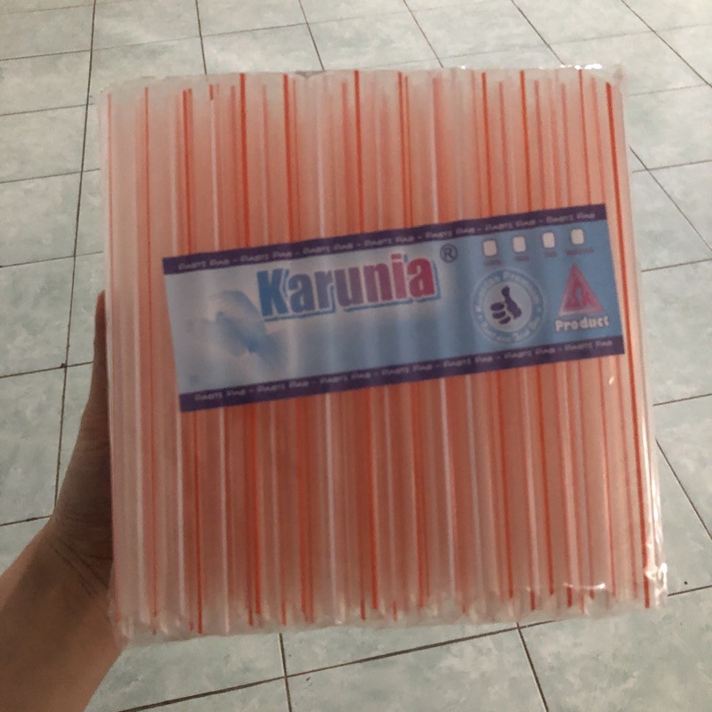 Sedotan Boba Warna Warni 12 ML