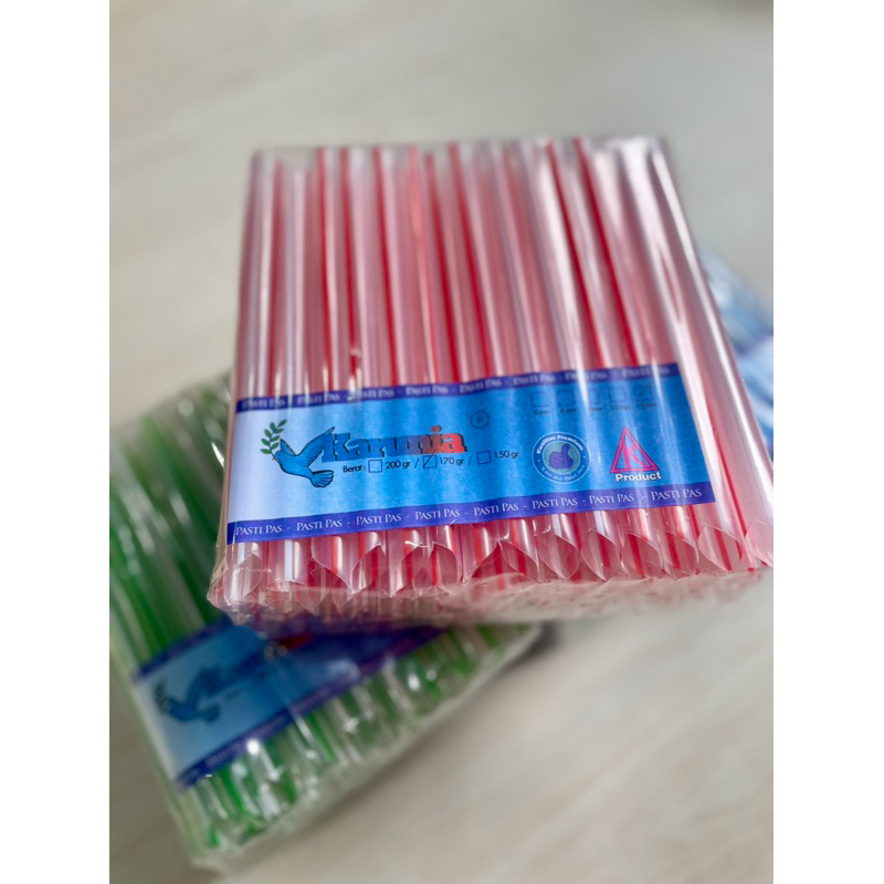 Sedotan Boba Warna Warni 12 ML