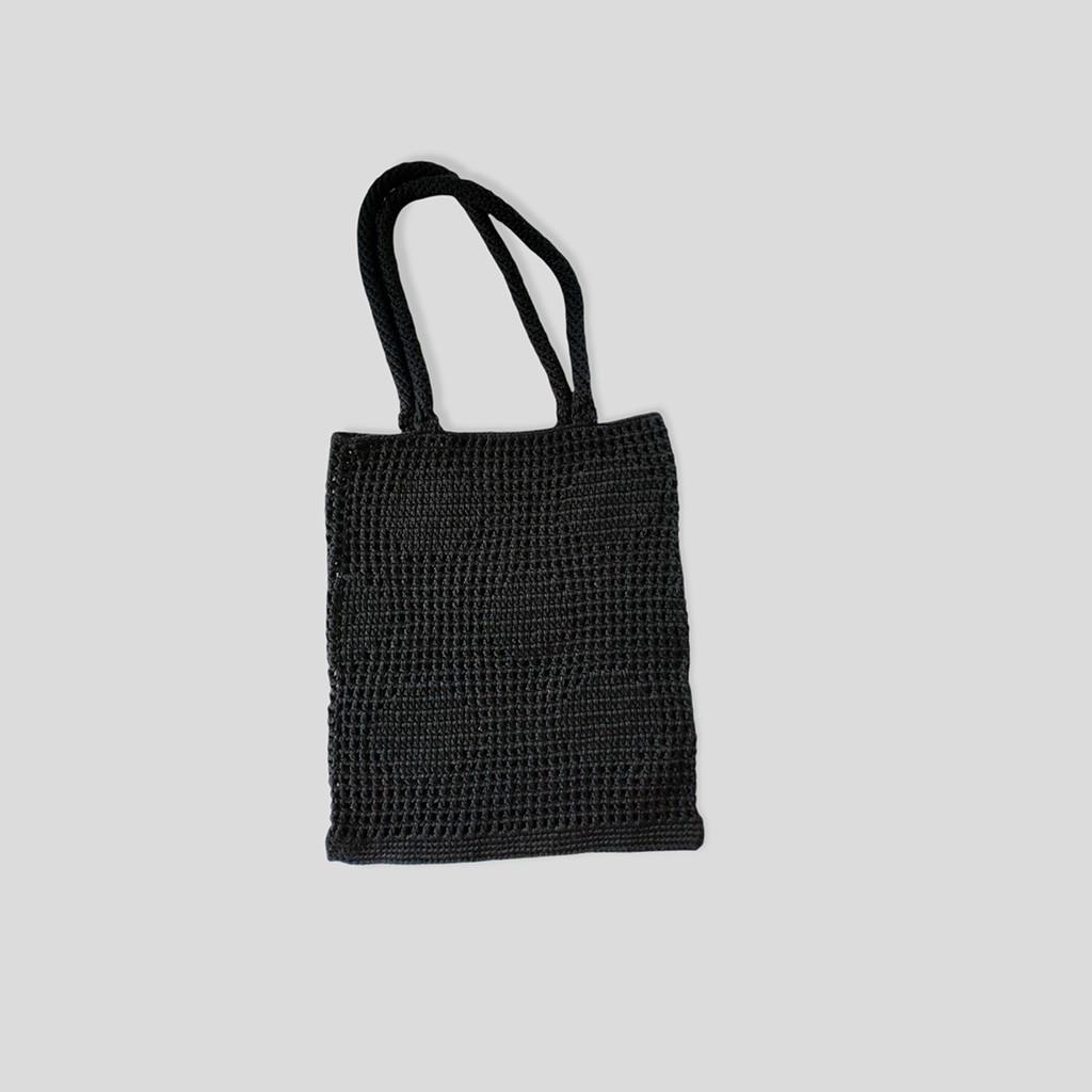 I Want To Smell The Pefume - Spotty Tote Bag - Tas Rajut