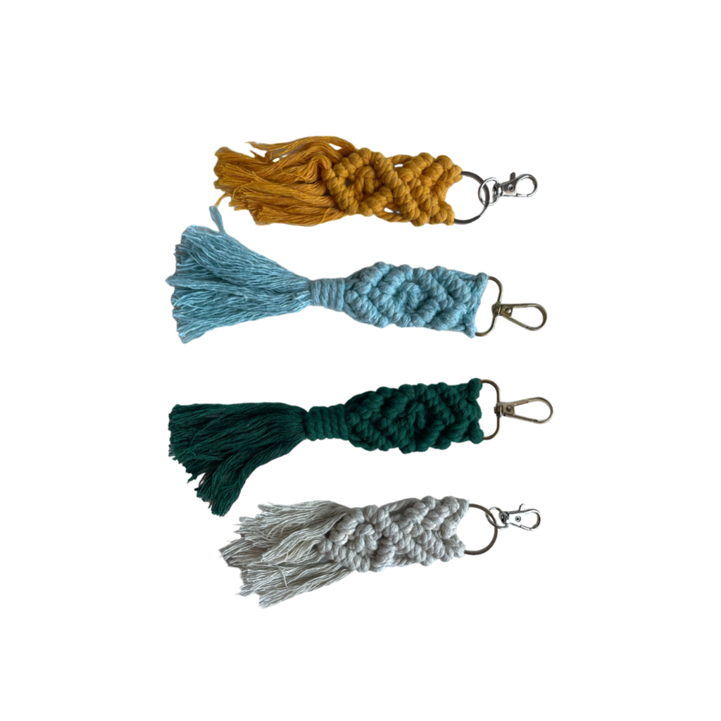 I Want To Smell The Perfume - June Macrame Keychain